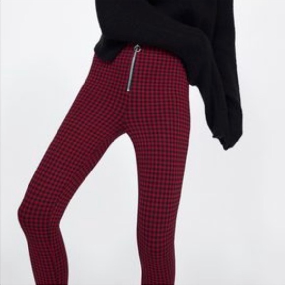 12. Zara Plaid Legging - Picture 2 of 11